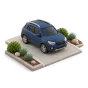 Concrete Driveway Calculator illustration