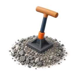 Crusher Run Calculator illustration
