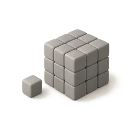 Cubic Feet to Cubic Yards illustration