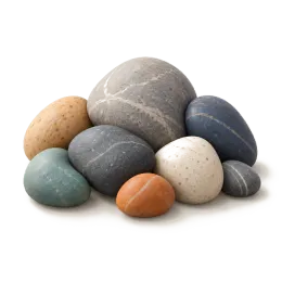 River Rock Calculator illustration