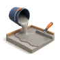 Self-Leveling Concrete Calculator illustration