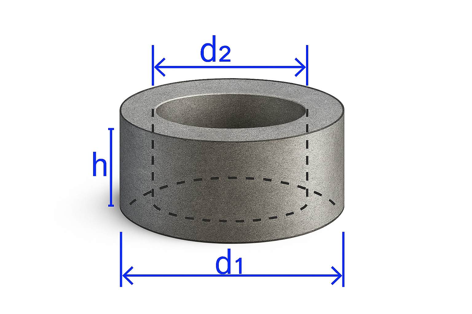 Circular Tube Diagram